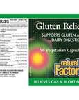 Natural Factors Gluten Relief 90 Vcaps