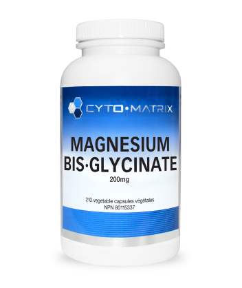 Cyto Matrix Magnesium Bisglycinate 200mg 210 cap