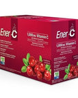 Ener-C Vitamin C 1000mg- Cranberry 30 packets