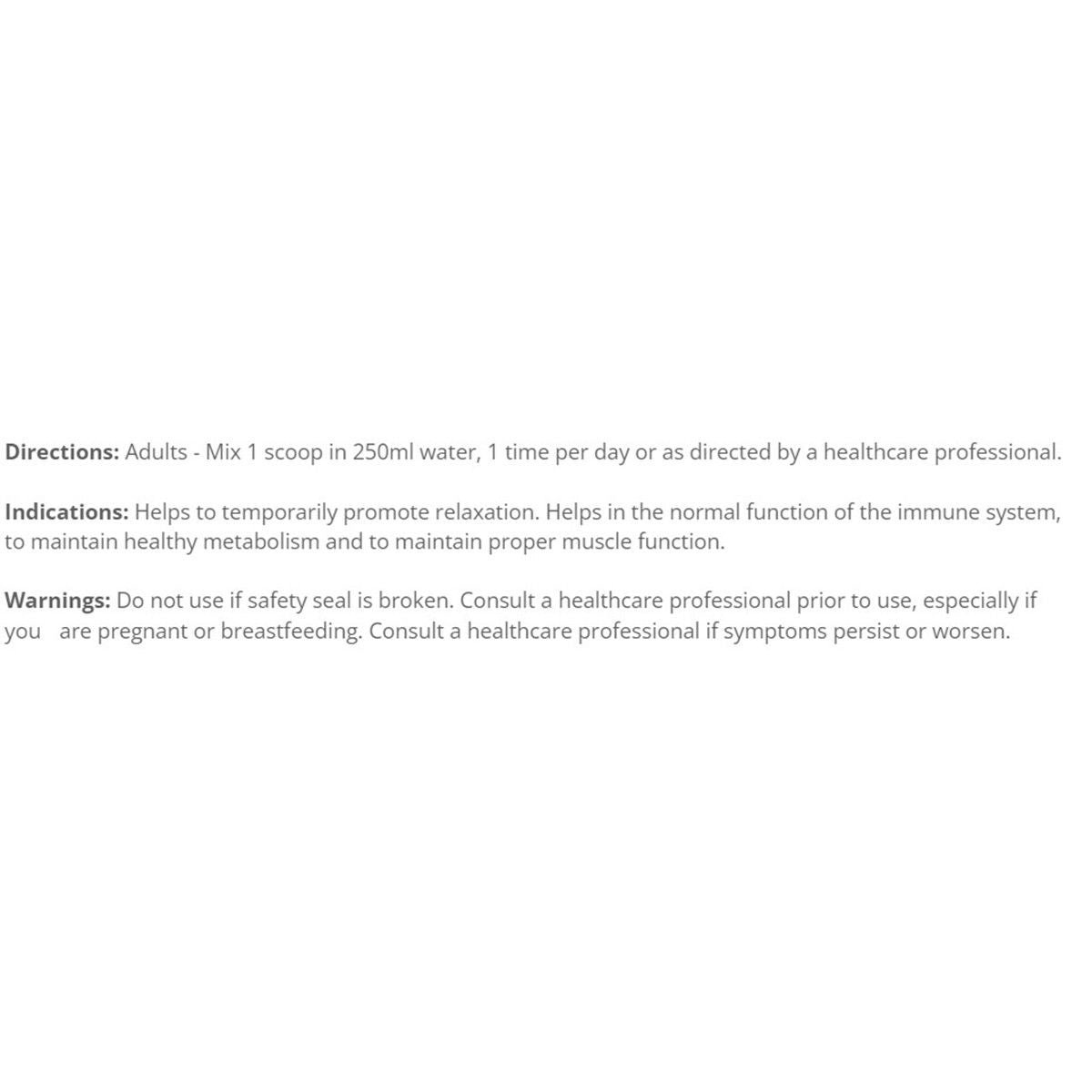 Cyto-Matrix - Cyto Matrix Relax Matrix 280g – Wellness Market
