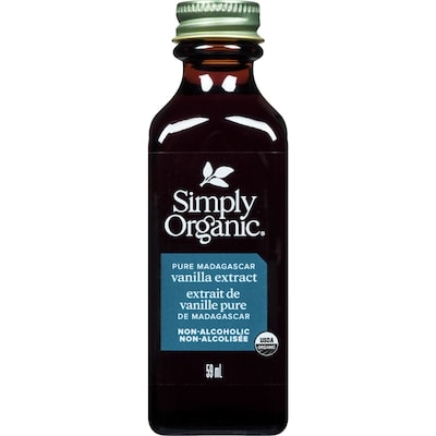 Simply Non-Alcoholic Organic Madagascar Vanilla Extract 118ml