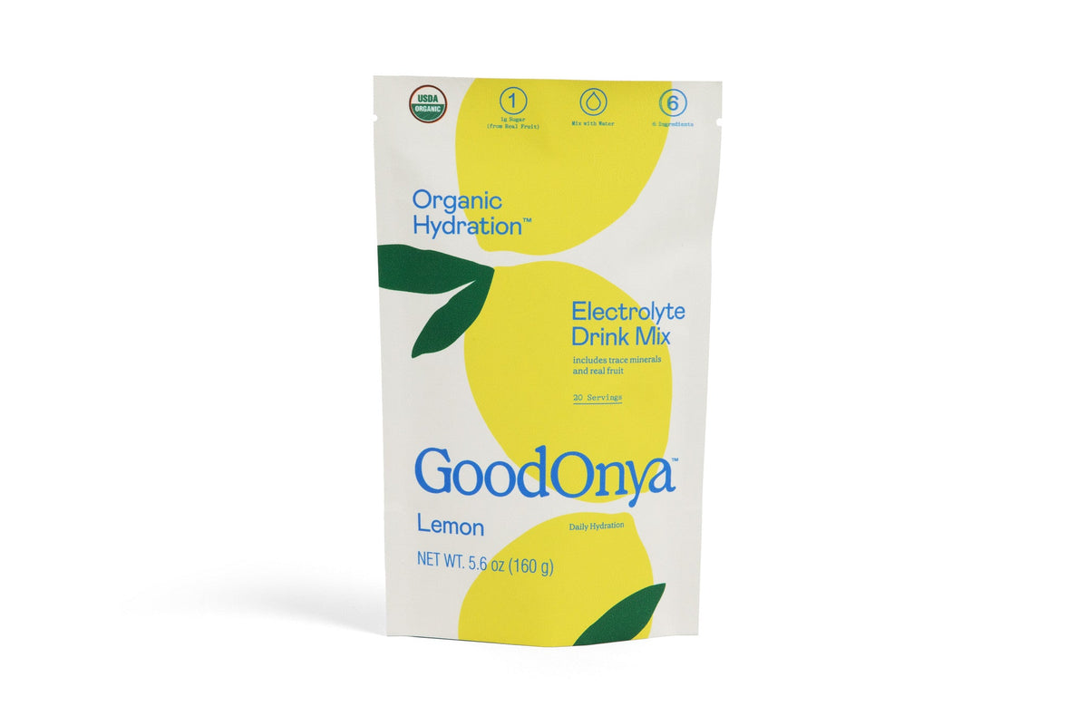 GoodOnya Electrolyte Drink Mix- Lemon 160g