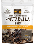 Portabella Mushroom Jerky - Roasted Garlic and Black Pepper 57g