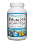 Natural Factors Ultimate 3-6-9 180 softgels