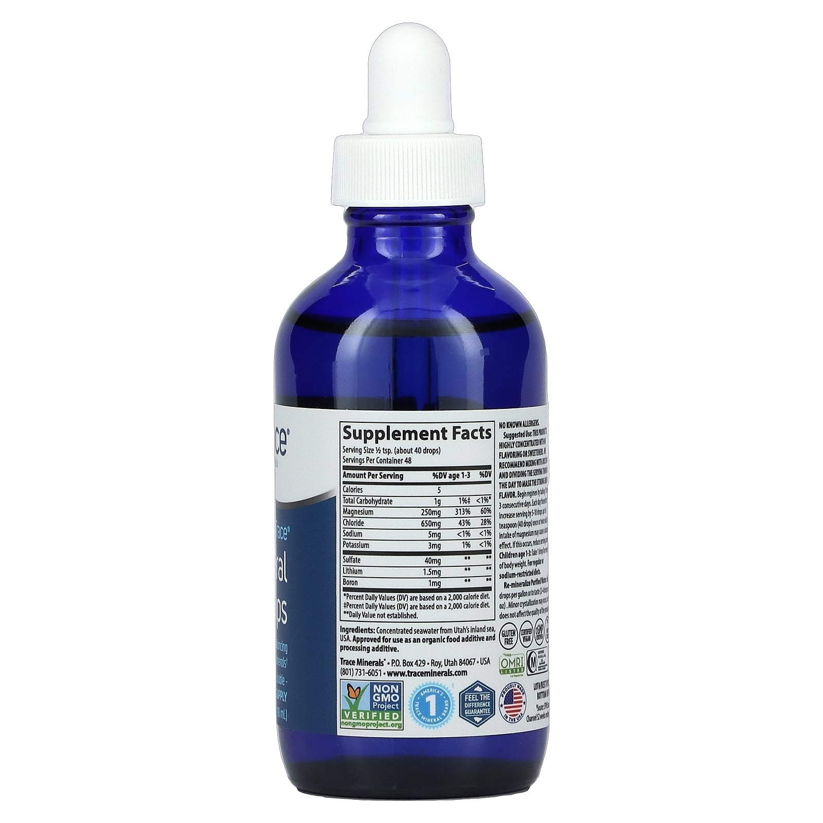 Trace Mineral Drops 118ml