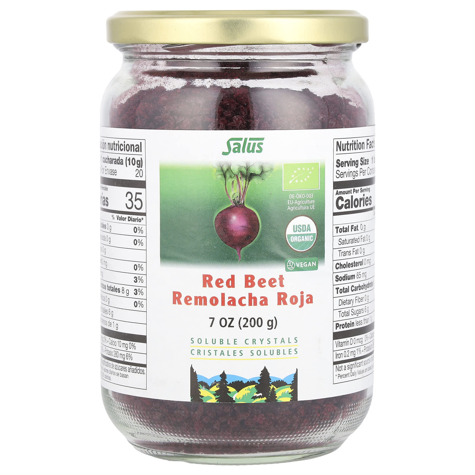 Red Beet Root Crystals 200g