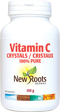 New Roots Vitamin C Crystals 100% Pure 150g