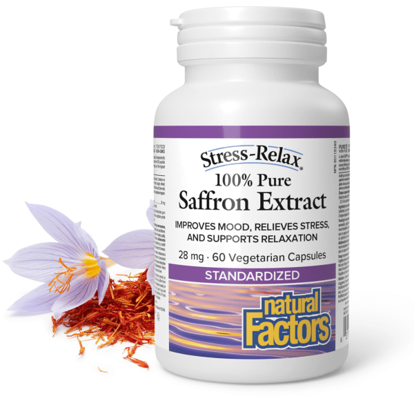 Natural Factors 100% Pure Saffron Extract 28mg 60 vcap