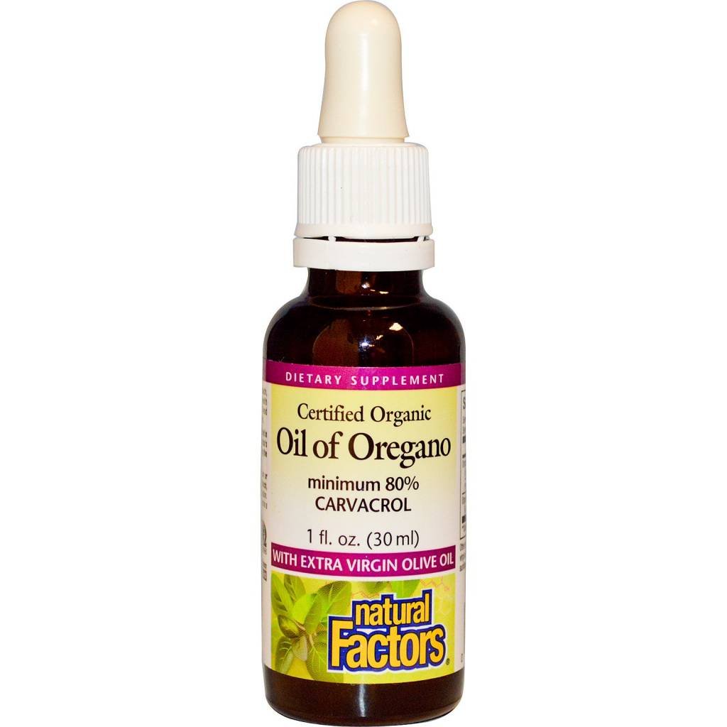 Natural Factors Organic Oil of Oregano 30ml
