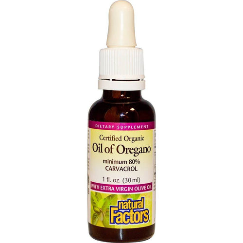 Natural Factors Organic Oil of Oregano 30ml