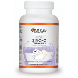 Orange Naturals Kids Zinc + C Chewables