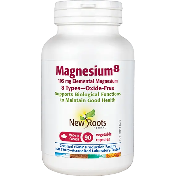 New Roots Magnesium 8 90 vcap