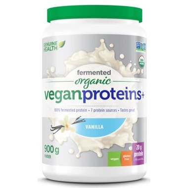 Genuine Health Fermented Vegan Protein Organic Unflavoured 500g