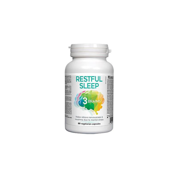 3 Brains Restful Sleep 90 vcap