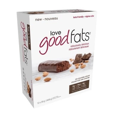 Good Fats Rich Chocolate Almond Box of 12