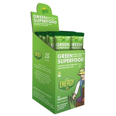 Amazing Grass Green Superfood Energy Lemon-Lime Box of 15