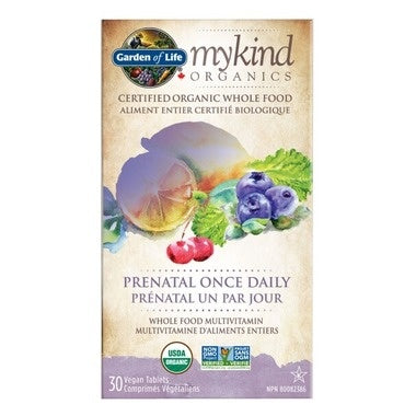 My Kind Organics Prenatal Once Daily 30 capsules