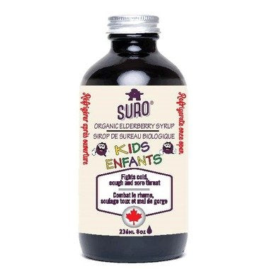 Organic Elderberry Syrup Kids 236ml