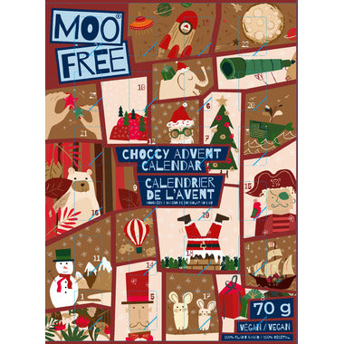 Moo Free Vegan Dairy Free Advent Calendar 70g