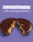 Unreal Dark Chocolate Almond Butter Cups 90g