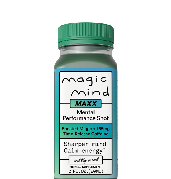 Magic Mind Mental Performance Shot- MAXX 165mg Caffeine