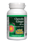 Natural Factors Chewable Ginger 500g 90 chewable tablets