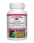 Natural Factors Resveratrol Rich 500mg 60 caps