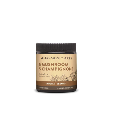 Harmonic Arts 5 Mushroom Concentrated Powder 100g