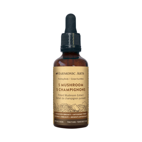 Harmonic Arts 5 Mushroom Tincture 100mL