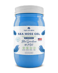 True Sea Moss - Sea Moss Gel - Blue Spirulina + Mint - 453g