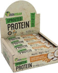 Iron Vegan Protein Bar Coconut Cashew Cluster Box of 12