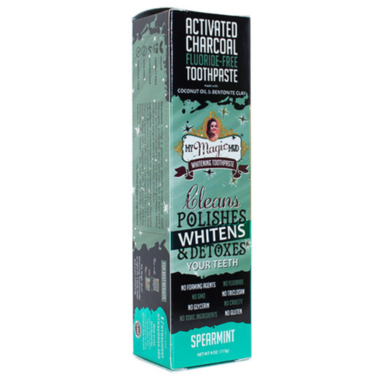 Activated Charcoal Toothpaste Spearmint 113g