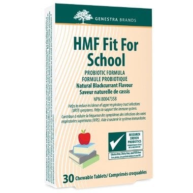 HMF Fit For School Probiotic Formula Blackcurrant30 chewables