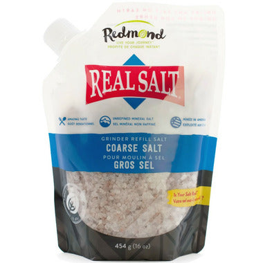 Redmond Real Salt- Grinder Refill Coarse Salt 454g