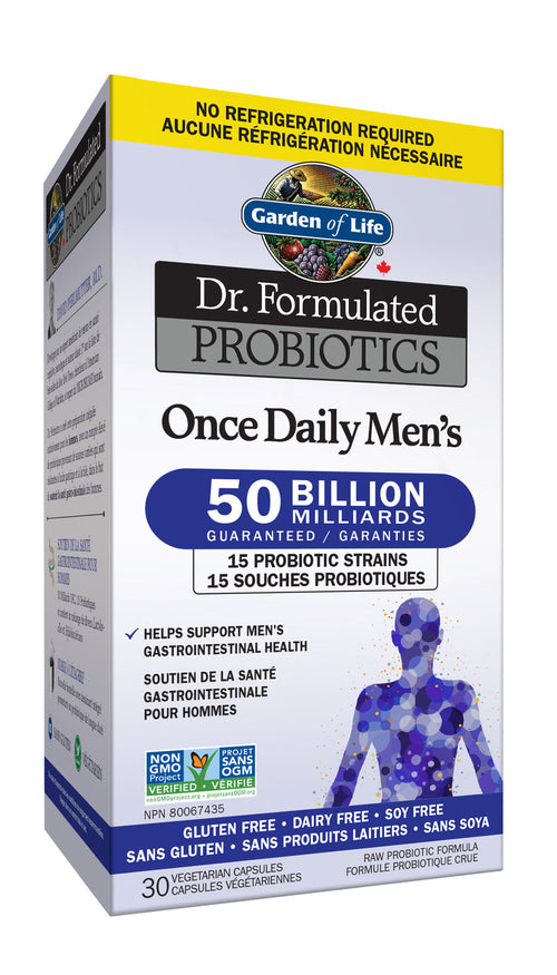 Garden of Life - Dr. Formulated Once Daily Men's Probiotics - 30vcaps