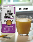 Bone Brewhouse - Instant Wild Mushroom Chicken Bone Broth - 5 packets