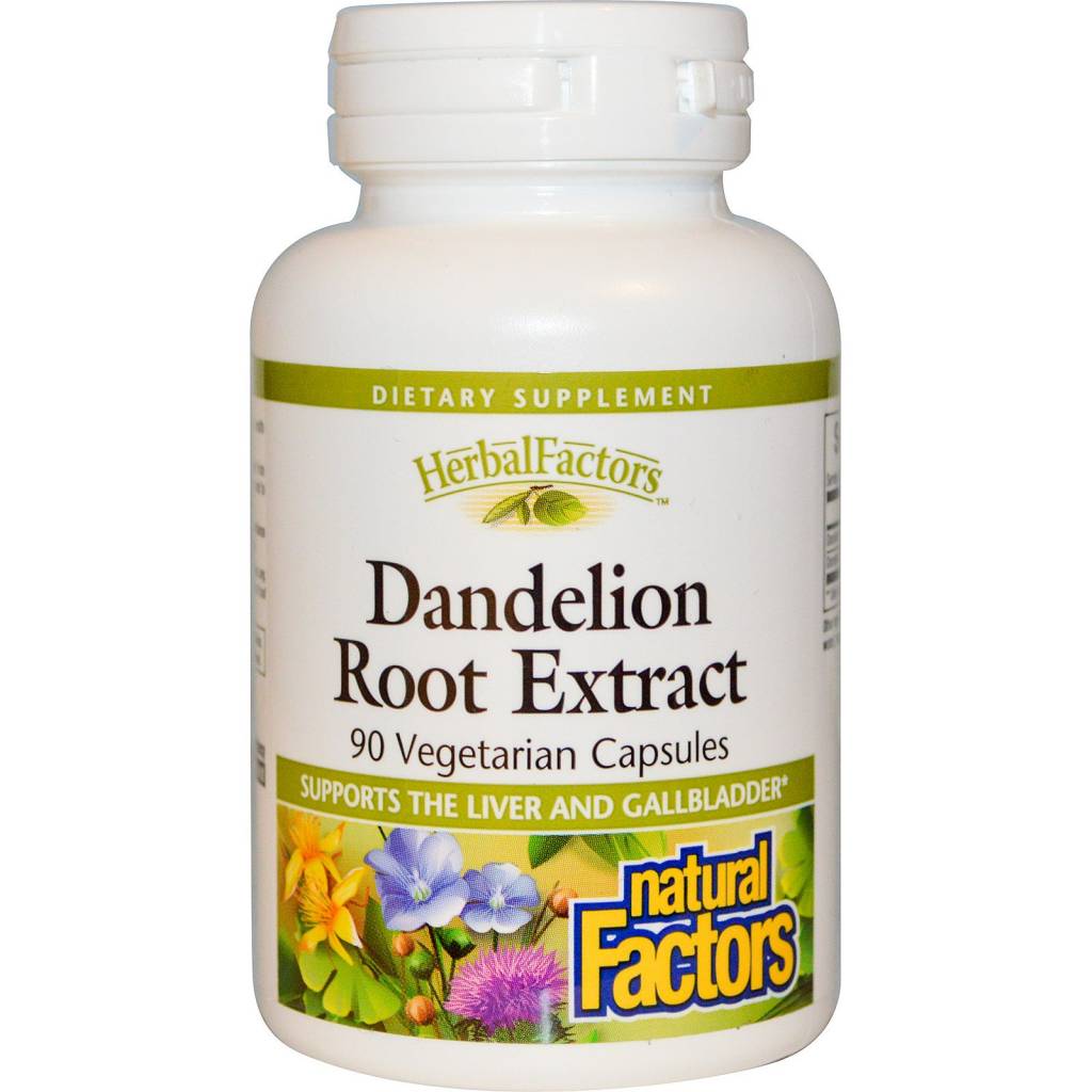 Natural Factors Dandelion Root 125MG VCap 90