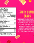 Smart Sweets Fruity Gummy Bears 50g
