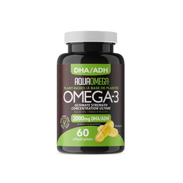 Aqua Omega Plant Based Omega 3 60 softgels