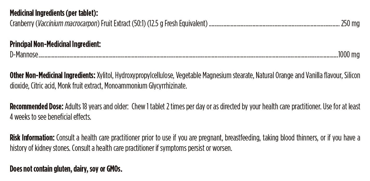 Designs for Health UT Intensive Chewables 30 tablets