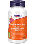 NOW Pantothenic Acid 500mg