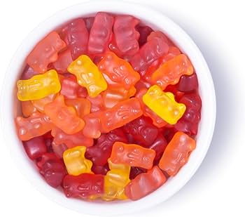 Yum Earth - 10 Snack Pack Gummy Bears - 20g per Pack