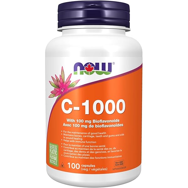 NOW Vitamin C-1000 with Bioflavanoids 100 caps