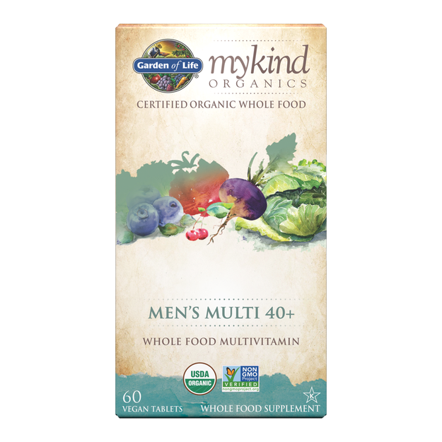 My Kind Organics Men's Multi 40+ 60cap