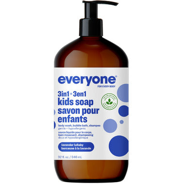 Everyone 3 in 1 Kids Soap- Lavender Lullaby 946mL
