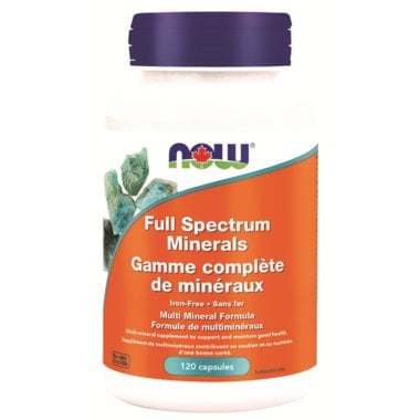 NOW Full Spectrum Minerals 120cap