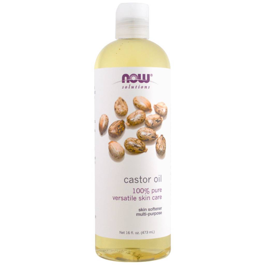 NOW Castor Oil, Expeller Pressed 473mL