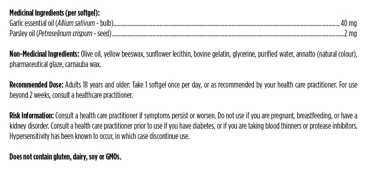 Allicillin 60 softgels