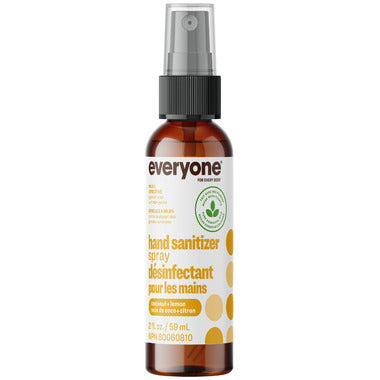Everyone Hand Sanitizer Spray- Coconut + Lemon 59mL