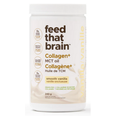 Feed That Brain Collagen + MCT Oil Smooth Vanilla 240g